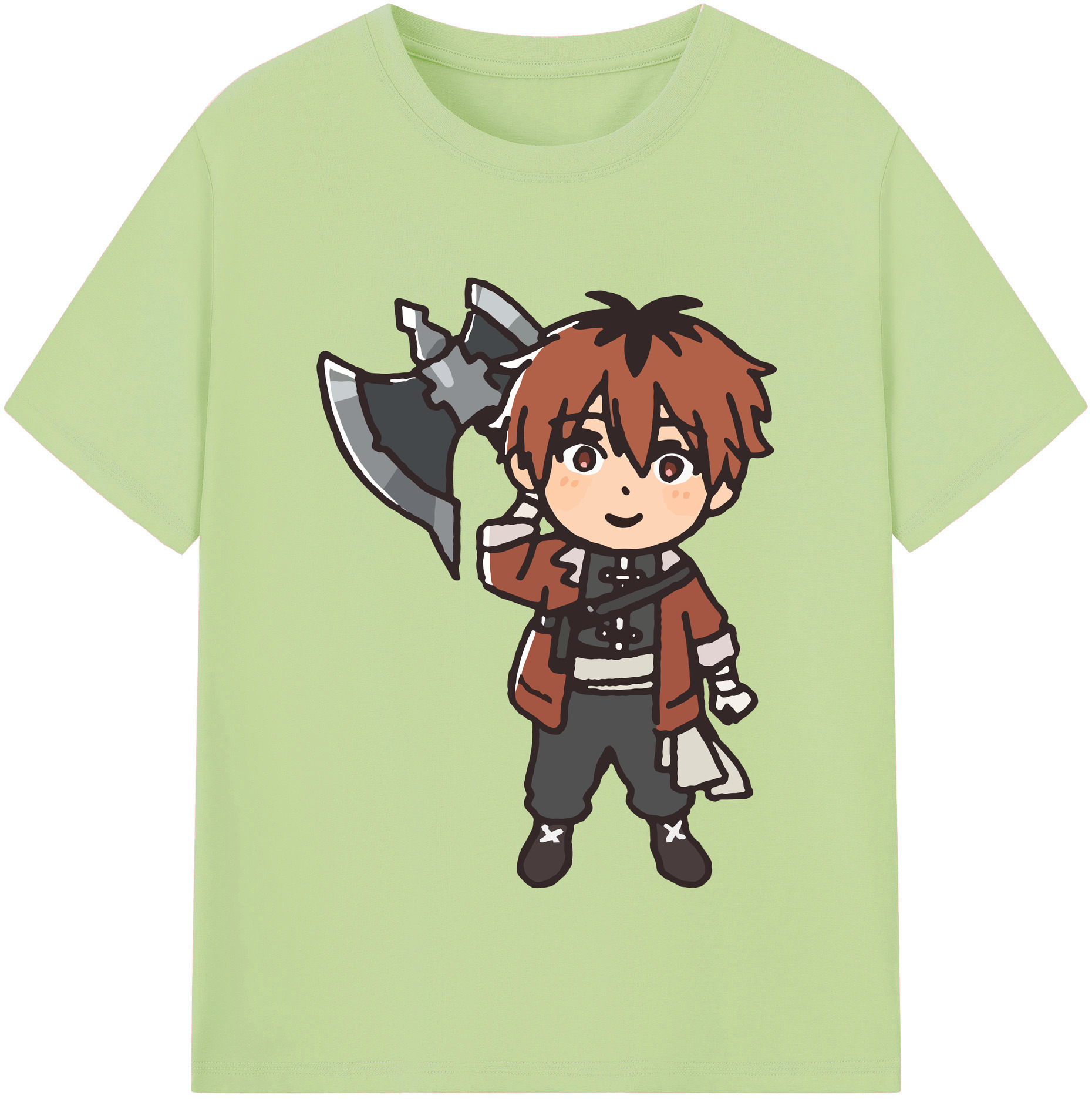 （画像用） 葬送のフリーレン Frieren 綿100％半袖Tシャツ（フロントプリント）